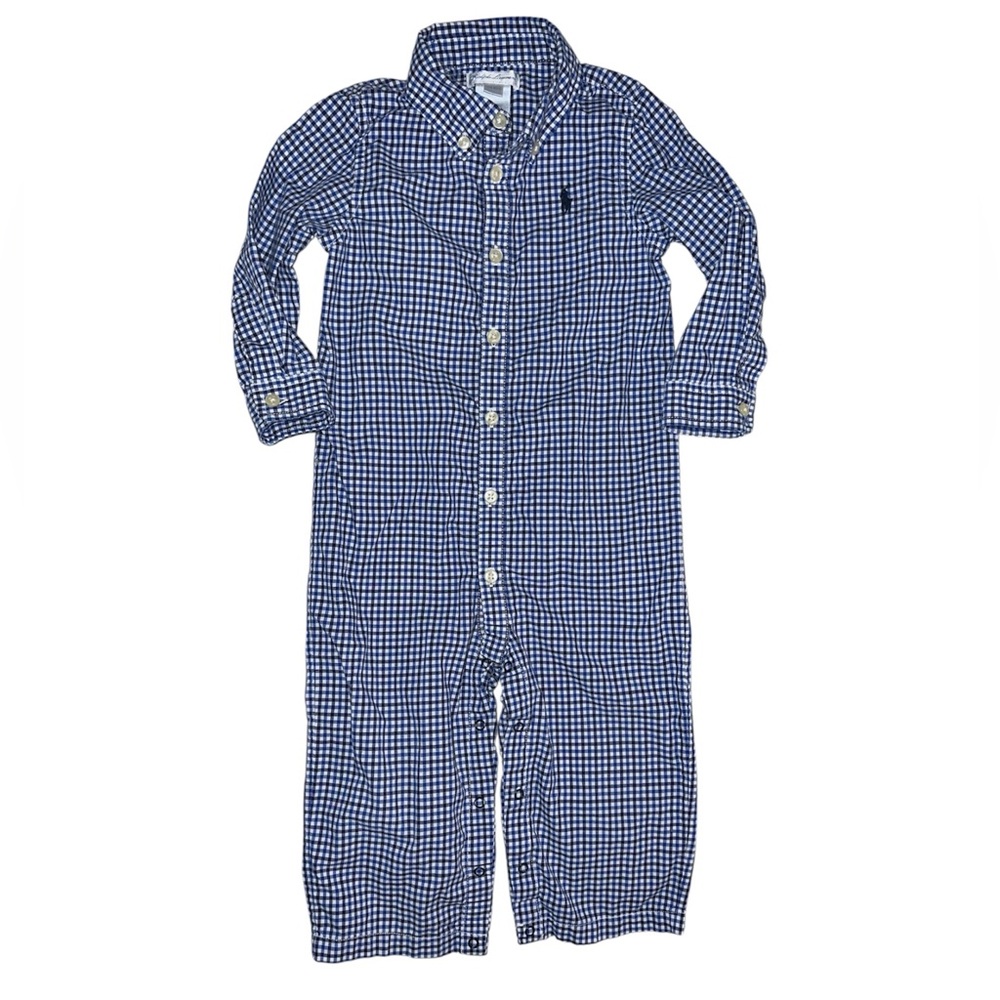 Ralph Lauren Checkered Romper